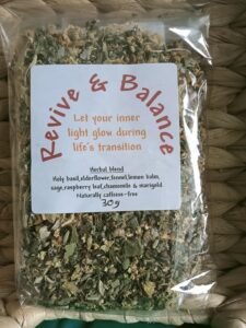 A gentle blend of herbs traditionally used to support comfort and balance during menopause